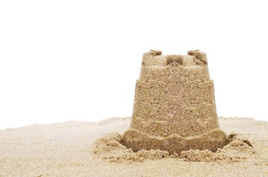 Sandcastle clipart