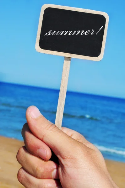 Sommer am Strand — Stockfoto