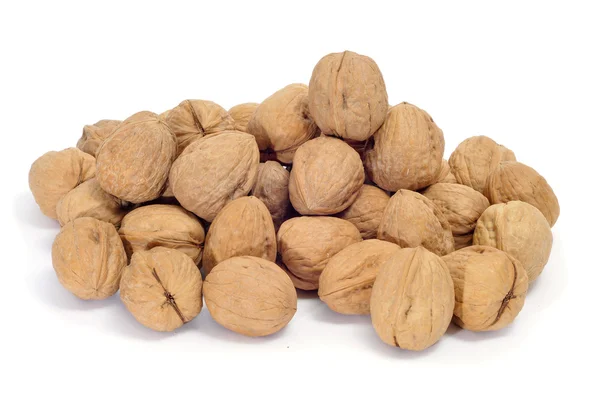 Орехи в скорлупе — стоковое фото