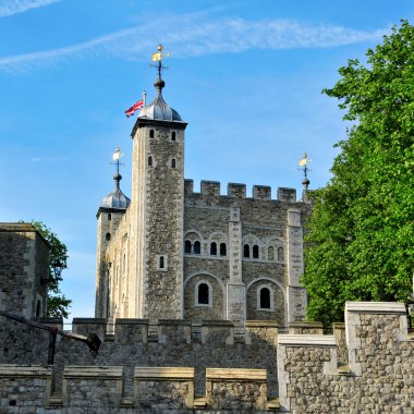 Tower of London, in London, United Kingdom clipart