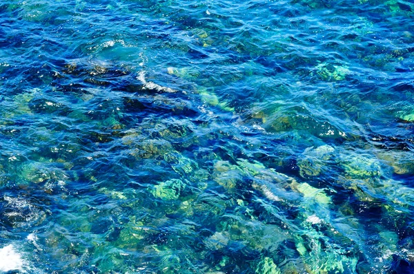 Su dalgaları arka planı — Stok fotoğraf
