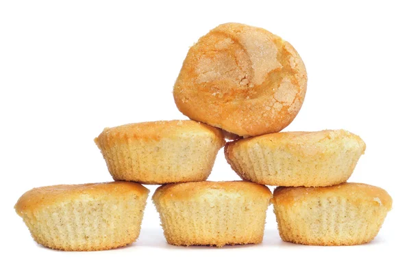 Egyszerű, cupcakes — Stock Fotó