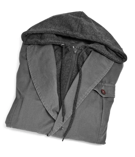 Hooded suit jacket — Stock Photo, Image