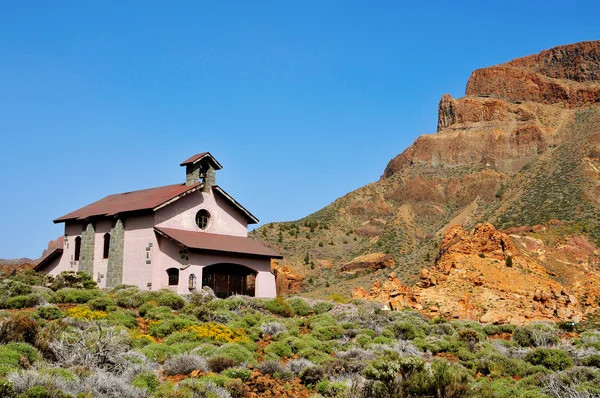 Santuario de la Virgen de Las Nieves en el Parque Nacional del Teide, Canarias Is — Foto de Stock