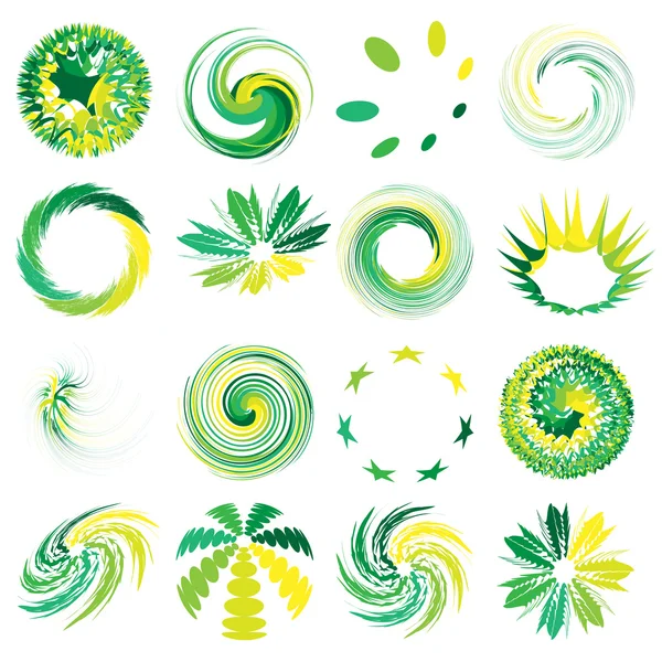 Abstract elements set — Stock Vector