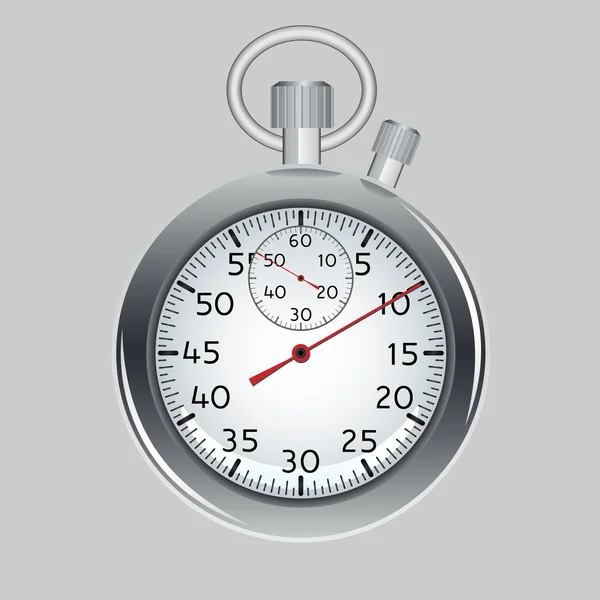 stock vector Mechanic chromed stopwatch