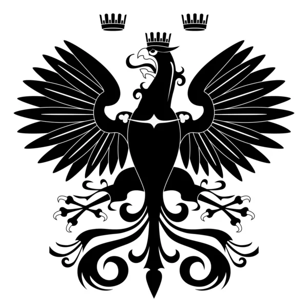 Heraldische eagle — Stockvector