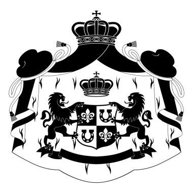 Coat of arms clipart