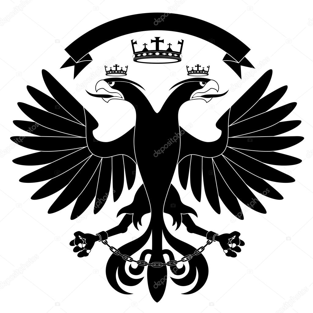 Double-headed heraldic eagle #3