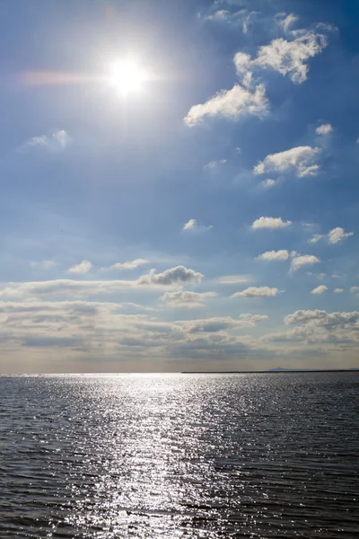 stock image Afternoon sun over the sea