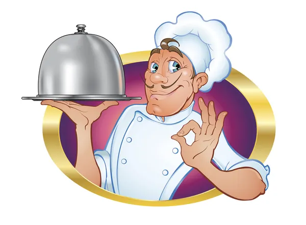 Chef culinario — Archivo Imágenes Vectoriales