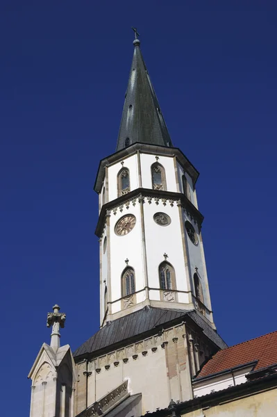 Στη συνέχεια εκκλησία στο levoca — Φωτογραφία Αρχείου