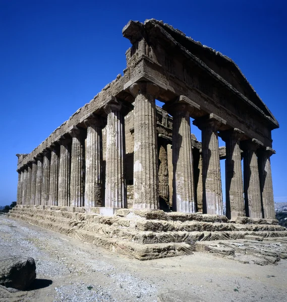 Грецького храму — стокове фото