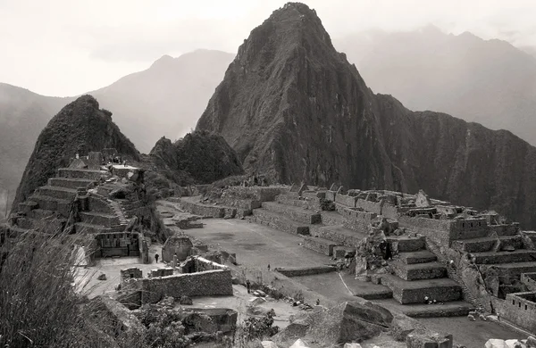 Inca ruins at Machu Picchu — Stock Photo, Image
