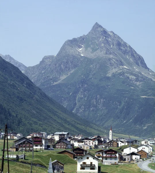 Schweizer Dorf — Stockfoto