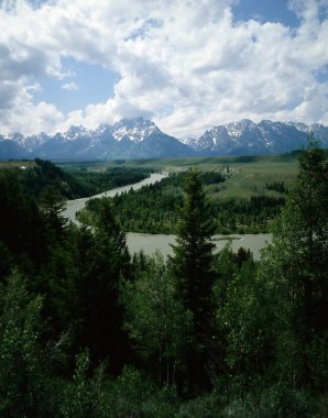 Grand teton snake river ile