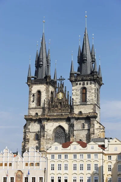 Praga chiesa bohémien — Foto Stock