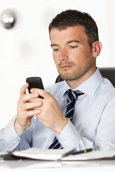 Sms on the phone — Stock Photo, Image