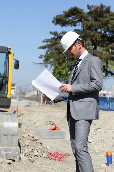 On building site — Stock Photo, Image