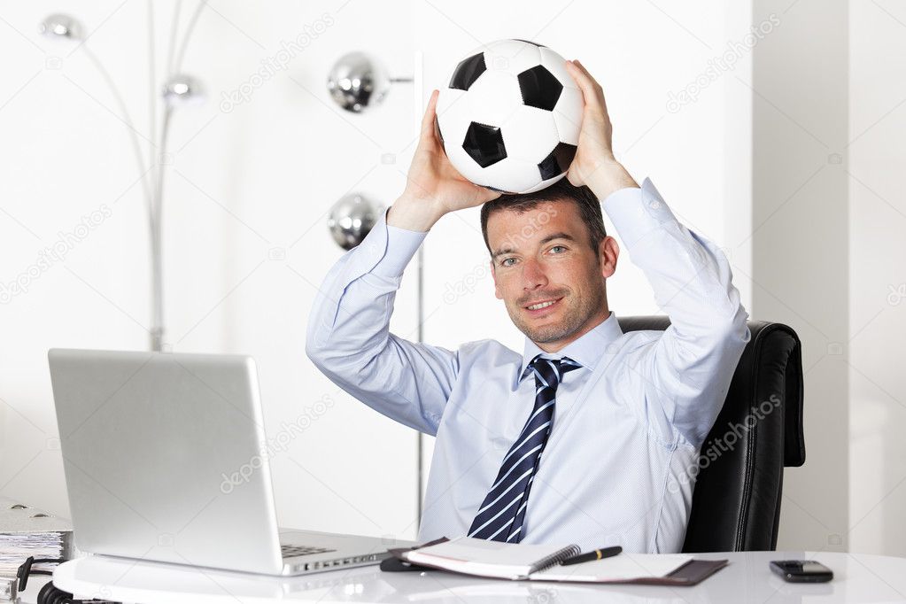 Ball in office