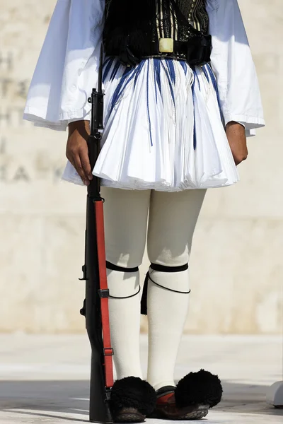 Griechischer Gardian — Stockfoto