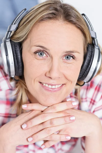 Muzyka słuchawki — Zdjęcie stockowe