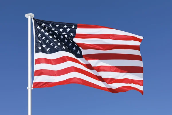 USA banner in the sky — Stock Photo, Image