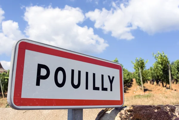 Pouilly, Frankrijk — Stockfoto