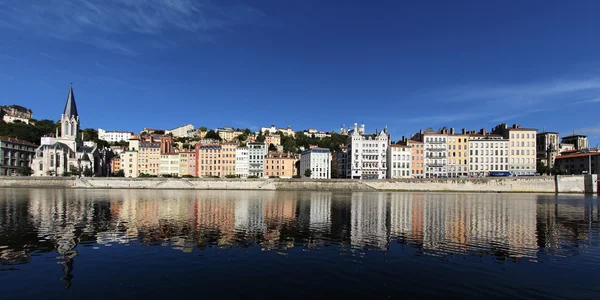 Lyon panoramautsikt — Stockfoto