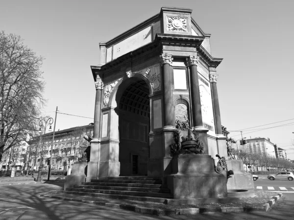 Turin Triumphal Arch at Parco Del Valentino, Torino — Stock Photo, Image