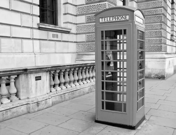 stock image London telephone box