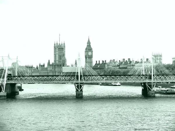 런던의 템스강 — 스톡 사진
