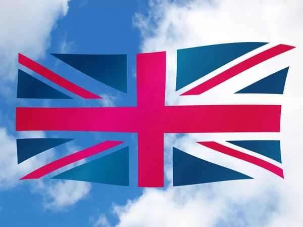 イギリス国旗のユニオン ジャック — ストック写真