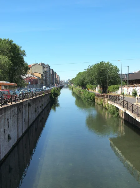 stock image Naviglio Grande, Milan