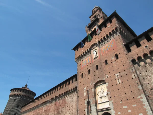Castello Sforzesco, மிலன் — ஸ்டாக் புகைப்படம்