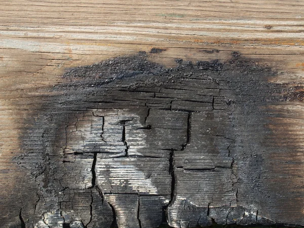 Spálené dřevo — Stock fotografie