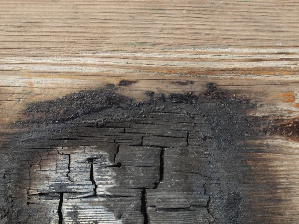 Legno bruciato — Foto Stock