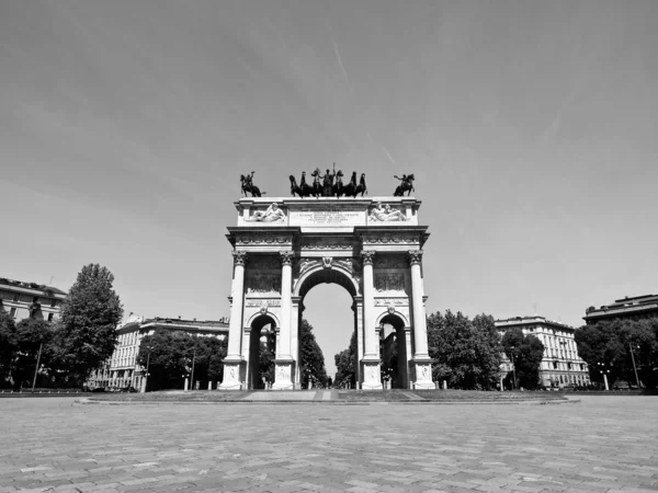 Arco della Pace, Milán — Foto de Stock