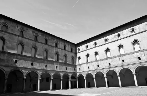 Castello sforzesco, Milán — Stock fotografie