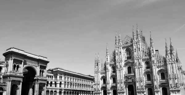 Piazza duomo, Milánó — Stock Fotó