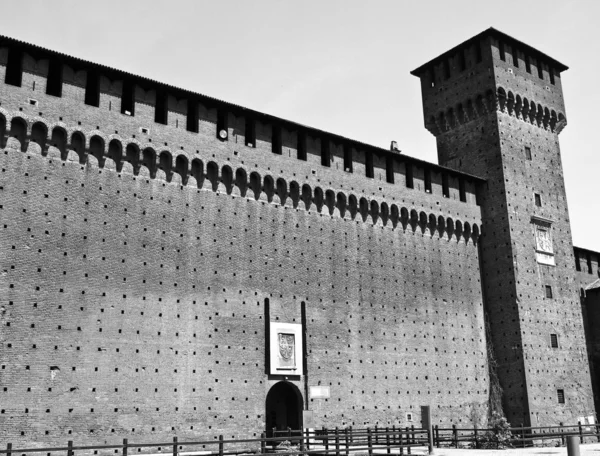 A Castello sforzesco, Milánó — Stock Fotó