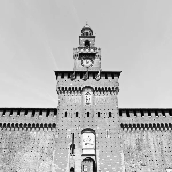 Castello sforzesco, Milaan — Stockfoto