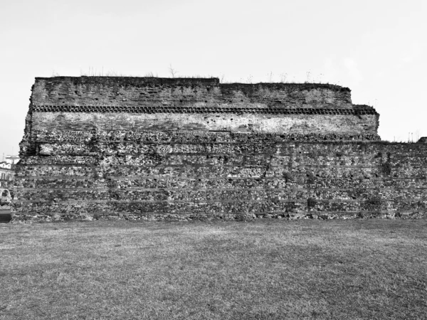 Muralla romana, Turín — Foto de Stock