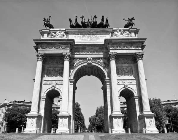 Arco della Pace, Milán — Stock fotografie