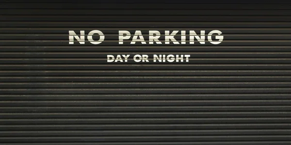Não há sinal de estacionamento — Fotografia de Stock