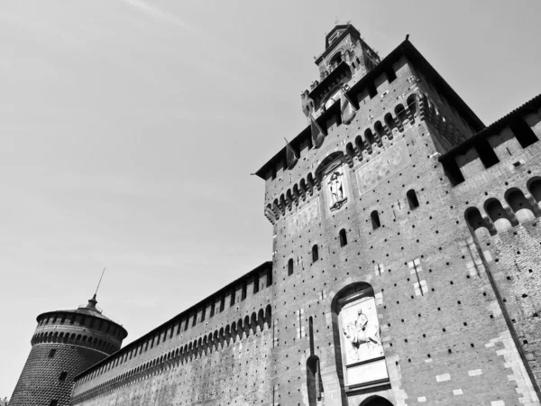 Castello Sforzesco, Milano - Stock-foto