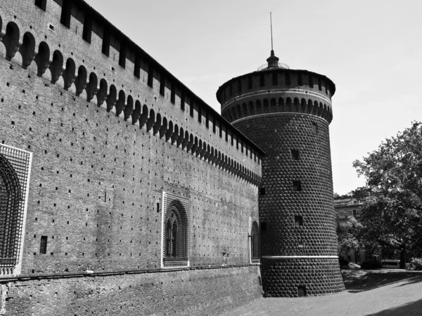 Castello Sforzesco, Milão — Fotografia de Stock