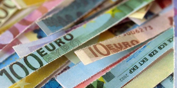 Euro biljet — Stockfoto