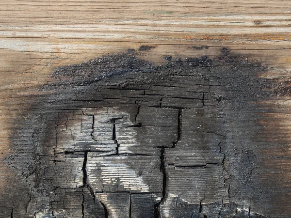 Legno bruciato — Foto Stock
