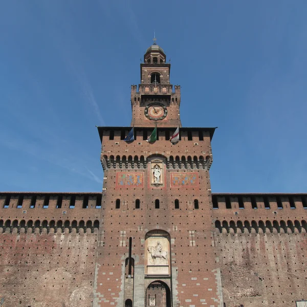 Castello Sforzesco, மிலன் — ஸ்டாக் புகைப்படம்